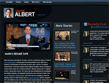 Tablet Screenshot of markalbert.net